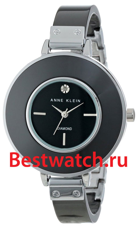 Часы Anne Klein Diamond 1423BKSV